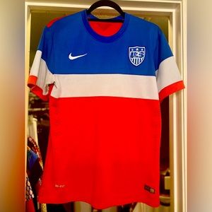 US Soccer 2014 Bomb Pop Jersey - Womens XL